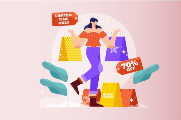 Black Friday Vector Illustration: Graphics and Illustrations Review