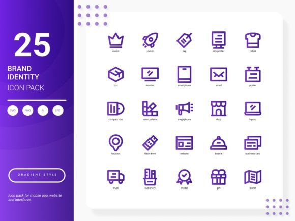 Brand Identity Graphics: Icons for Real Business Design