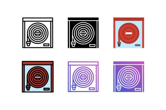 Firehose Icon Graphics and Icons Review