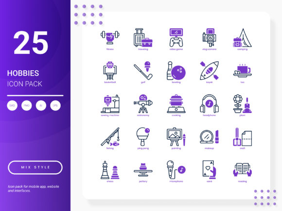 Hobbies Icon Pack: A Designer’s Embroidery Review