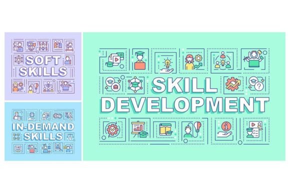 In Demand Skills Word Banner Set Review