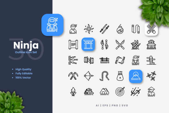 Ninja Icons Review: Graphics and Icons for Modern Branding