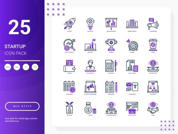 Startup Icon Pack Review: Essential Graphics for Modern Branding