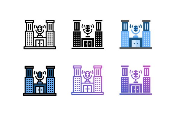 Studio Office Podcast Icon Graphics and Icons Review